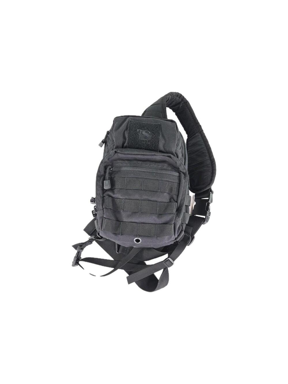 TRU-SPEC Tactical Slingback Military CORDURA Nylon Black Sling Pack Bags